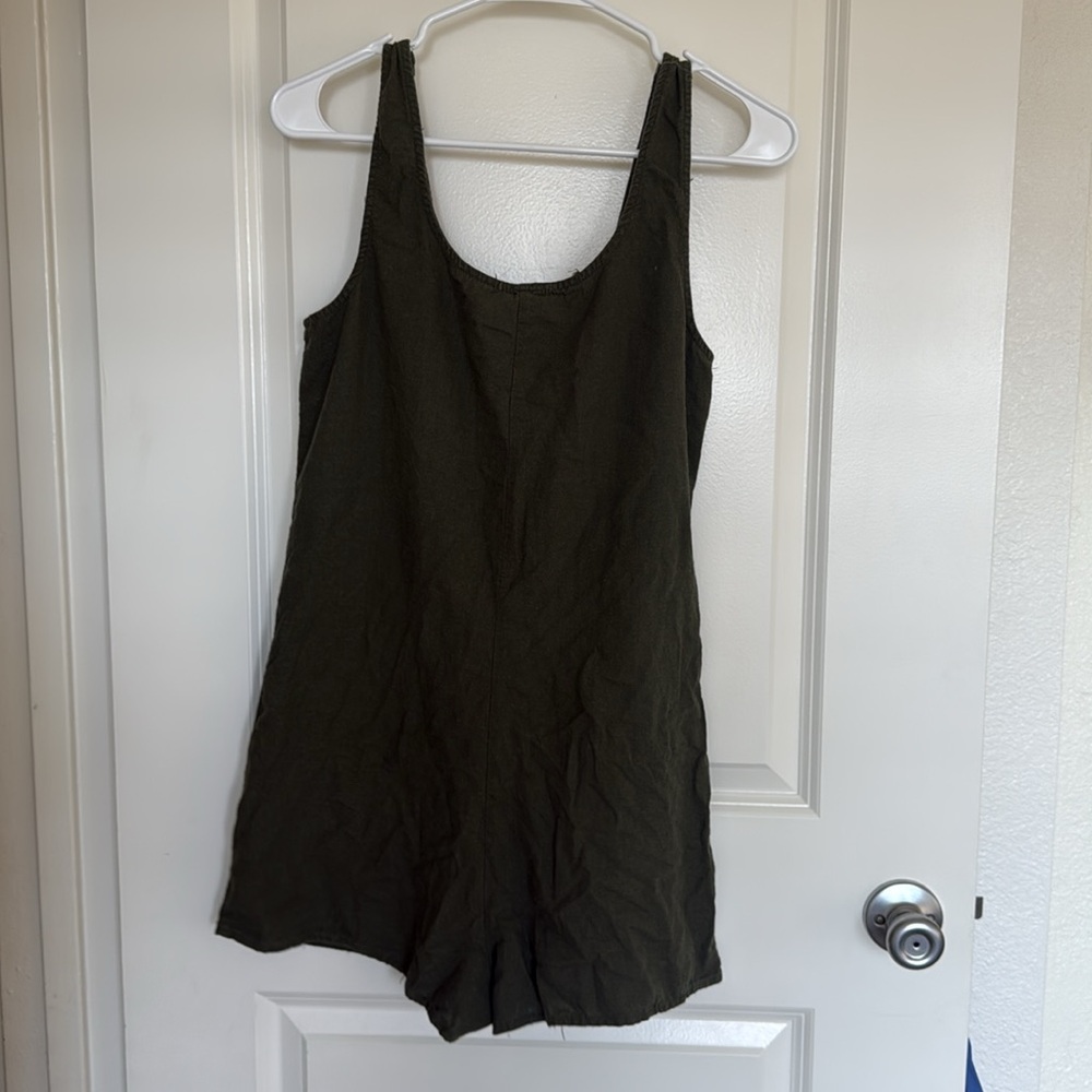 Linen romper - Picture 2 of 6